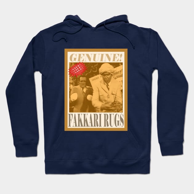 Retro Oz TV - Fast Forward - GENUINE FAKKARI RUGS Hoodie by OG Ballers